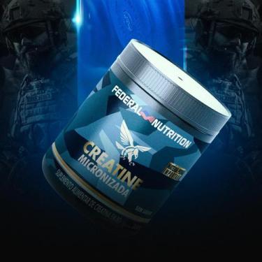 Imagem de Creatina Monohidratada Pura Pó 300gr Federal Nutrition