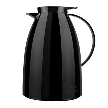 Imagem de Bule Viena com Gatilho 1L Preto Invicta