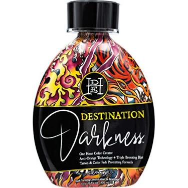 Imagem de ED HARDY Destination Darkness - Loção Bronzeadora Antirrugas One Hour Color Creator, 13,5 Oz.