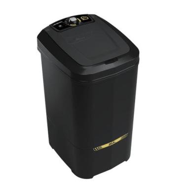 Imagem de Tanquinho Lavadora Newmaq 20,5 Kg Semi Automático, Preto, 110V