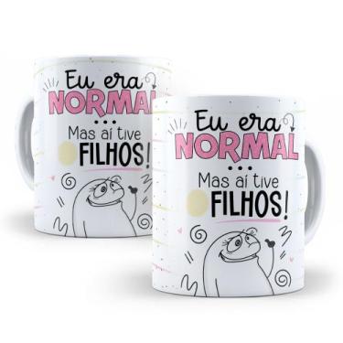 Imagem de Caneca de Cerâmica Personalizada 325ml Flork Mães - ILBN