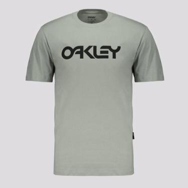Imagem de Camiseta Oakley Mark II SS Cinza Claro, P