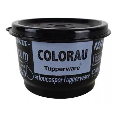 Imagem de Potinho Tempero Preto e branco 140ml - Tupperware