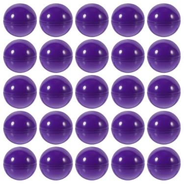 Imagem de HOLIDYOYO 50pcs Fillable Vending Machine Capsules Ball Bauble Openable Plastic Grab Balls Prizes Containers 40mm/1.57in B, 4.00X4.00X4.00CM, Purple, LK42226Q19MK6GJ