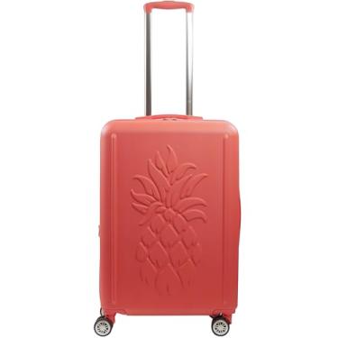 Imagem de FUL Tommy Bahama Bagagem com rodinhas de 67 cm, malas rígidas com rodas giratórias, coral, Coral, Tommy Bahama Bagagem com rodinhas de 67 cm, malas rígidas com rodas giratórias