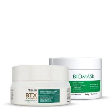 Imagem de Kit Btx 300g e Biomask Hidratante 300g Prohall