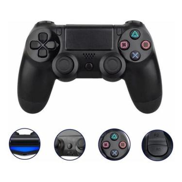 Imagem de Controle Joystick Sem Fio Ps4 Dualshock 4 Black - Altomex