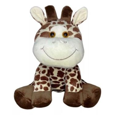 Imagem de Girafa Pelúcia 30 cm - fofinho e envio imediato - Plush