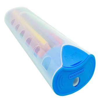 Imagem de Cis Lápis de Cor Criatic Color 12 Cores Estojo Azul com Apontador Integrado