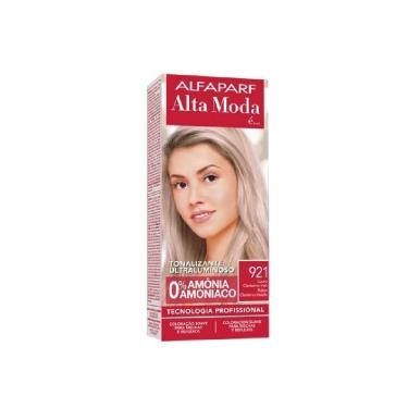 Imagem de Coloração  Alta Moda 921 Louro Claríssimo Irise +Brin - AlfaParf