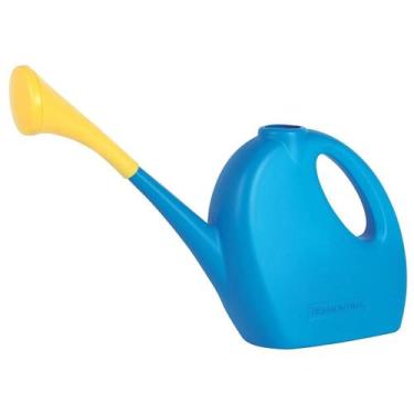 Imagem de Regador Plástico Azul 2 Litros Para Jardim e Plantas (78600/022) - Tra