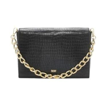 Imagem de DKNY Mochila de ombro Taylor, preto/dourado, Preto/ouro