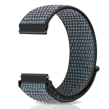 Imagem de AVOD Pulseiras esportivas de nylon de 19 mm de liberação rápida compatíveis com Willful/YAMAY/Letsfit/LETSCOM/TEMINICE/LIFEBEE/Lintelek ID205 ID205L ID205G ID205S ID205U/Blackview/UMIDIGI para