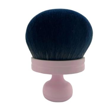 Imagem de Aplicador De Bronzeador Em Pincel, Escova De Maquiagem Grande Para Bronzeamento, Cerdas Macias Multifuncional para Aplicação de Bronzer Facial Uso Diário para Mulheres