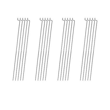 Imagem de Gracilaria 20PCS RC Airplane Z Type Pushrod Steel Wire Push Pull Rod Pushrod for RC Plane Helicopter Boat Ship DIY Model Aircraft Connecting Rod Parts (1.2x200mm)