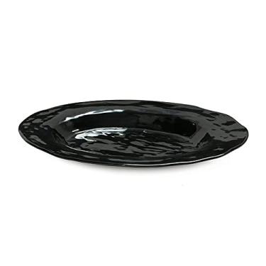 Imagem de Bandeja oval G.E.T. New Yorker ML-144-BK, 53 x 38 cm, preta