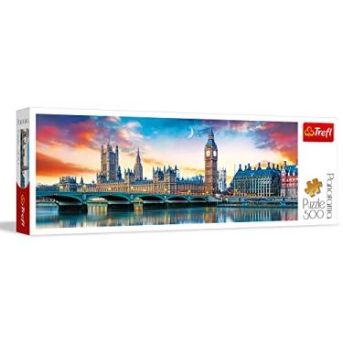 Imagem de Puzzles - "500 Panorama" - Big Ben und Palast of Westminster, London