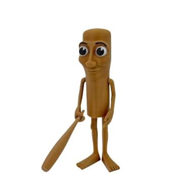 Imagem de Jeayaeko Tralalero Tralala Decoração de Mesa Italiana Brainrot Estatuetas Colecionáveis Tung Tung Sahur Decoração de Mesa Meme Tubarão Impresso 3D Brainrot Presente para Fãs (Tung Tung Tung Sahur)