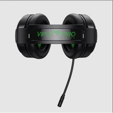 Imagem de Headset Gamer Viper Pro Rgb Mamba Vivensis - 403 Preto-verde