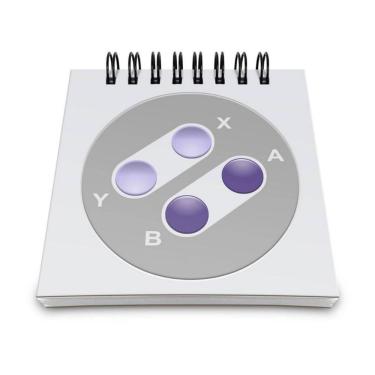 Imagem de Bloco De Anotações Joystick 16-bits