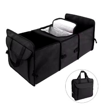Imagem de Organizador Porta-malas 3 Divisórias Térmica Viagem Compras