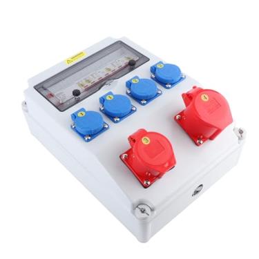 Imagem de Caixa de Distribuição de Energia Caixa de Soquete Industrial para Uso Industrial Caixa Elétrica à Prova D'água