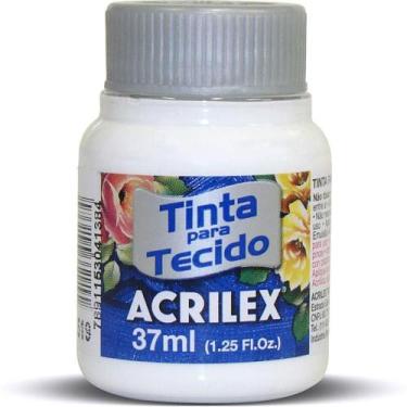 Imagem de Tinta de tecido acrilex branca