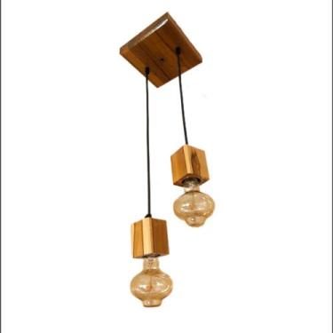 Imagem de Pendente Rústico Duplo - Santilux