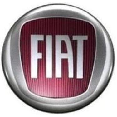 Imagem de Jogo Emblema Resinado Fiat Vermelho Roda Calota Centro 65mm