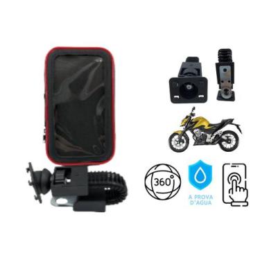 Imagem de Suporte De Celular Para Moto Stallion   6.7 bolsa Impermeável  motoboy