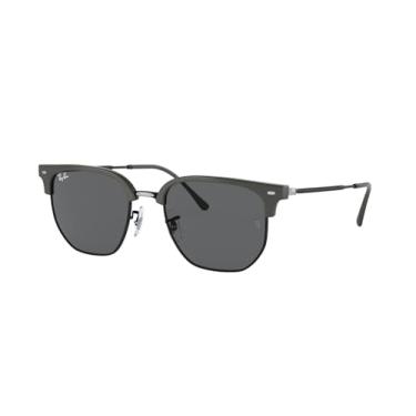 Imagem de Óculos de Sol Ray-Ban New Clubmaster 0RB4416 6653B1 Tam 53 / Cinza - Lentes Cinza Escuro