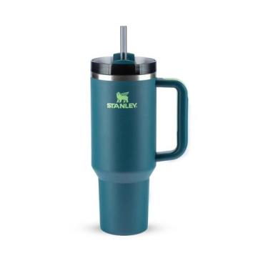 Imagem de Copo Com Canudo Stanley Quencher 1.18L, COASTAL TEAL