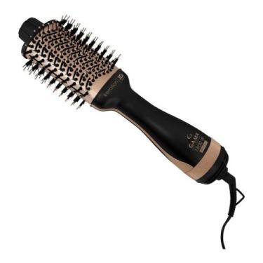Imagem de Escova Secadora Stylish Keration Brush 3D Bivolt GA.MA ITALY, Preto e 
