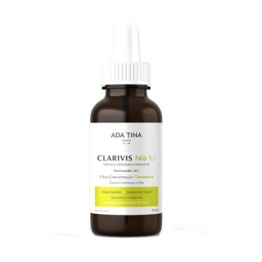 Imagem de Sérum Clareador e Iluminador Ada Tina Clarivis Nia 10, 30ml