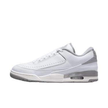 Imagem de Tênis masculino Jordan 2/3 (FD0383-101, branco/vela/cinza cimento), Branco/vela/cinza cimento, 14