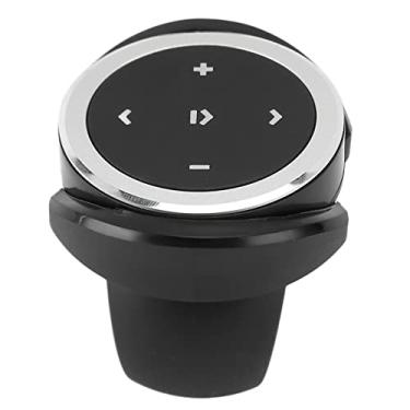 Imagem de Sonew Botão de Mídia Kit Smart Remote Control With Suporte - Silver Wheel Remote for Mobile Phones Tablets - Controlador de Carro de Bateria Longa da Bateria