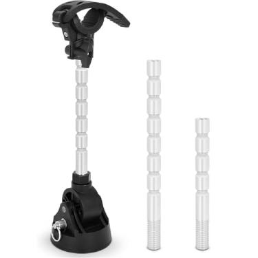 Imagem de Jiawu Suporte de Montagem de Estabilizador de Trolling Ajustável para Minn Kota Terrova, Riptide Terrova, Ulterra, Riptide Ulterra, Power Drive, Segura Eixo Dos Motores de Trolling