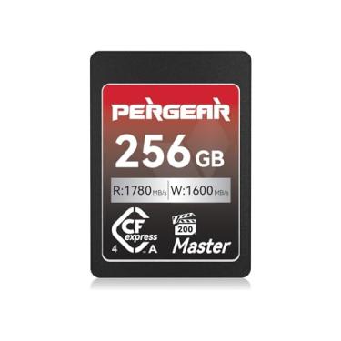 Imagem de Pergear Cartão de memória CFexpress 4.0 tipo A de 256 GB VPG200, velocidade de leitura de até 1780 MB/s e velocidade de gravação de 1600 MB/s para gravação de vídeo 4K 120P, 8K 30P (série Master