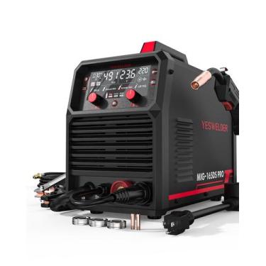 Imagem de Soldador YESWELDER 165A MIG-165DS PRO 4 em 1 110V/220V de dupla tensão