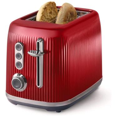 Imagem de Torradeira Elétrica 2 Fatias com 7 Níveis de Tostagem, 110v, OSTER 2161512, Vermelho