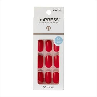 Imagem de Kiss Ny Unha Autocolante Impress Color Média Rather Rec