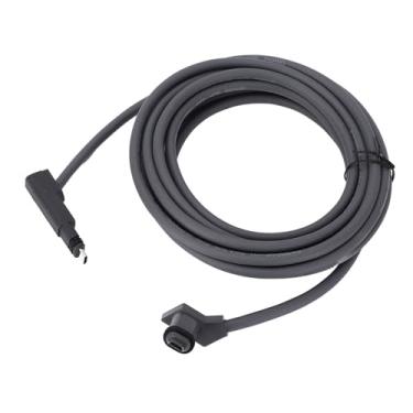 Imagem de Cryfokt Substituição de Cabo Internet, 4,6m de 15ft Desempenho Confiável Compatibilidade Power Cabo de Oxidação Resistência Ao Satélite Retangular V2