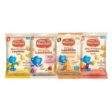 Imagem de Kit Biscoito Meu Primeiro Lanchinho Sabores Sortidos Mucilon - 5 Unida