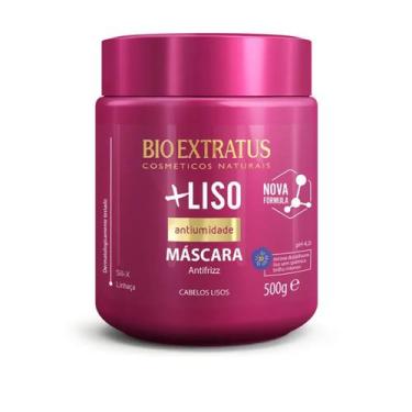 Imagem de Máscara Mais Liso 500g Antiumidade Anti-Frizz  Bio Extratus