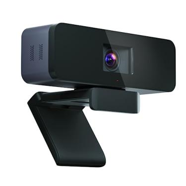 Imagem de COOLPO Webcam 4K - rastreamento de IA, moldura automática e microfone de cancelamento - Colaboração híbrida para reuniões e salas