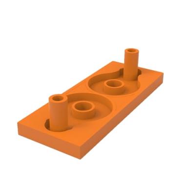 Imagem de Conector de suporte de trabalho Centopéia Bora (pacote com 2) | Kit de elos de várias unidades para plataforma de compensado estável | Impresso em 3D