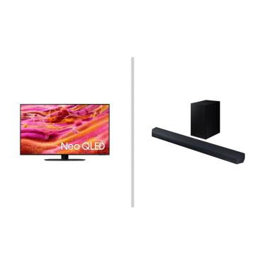 Imagem de Combo Samsung Vision AI TV 50&quot; NEO QLED 4K QN90F + Soundbar Samsung HW-Q600C