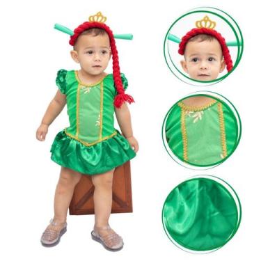 Imagem de Fantasia Bebê da Princesa Verde do Pântano - Coloribaby, G