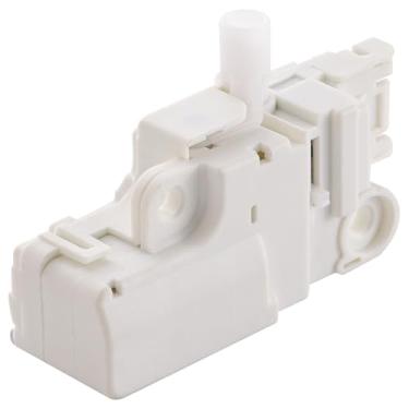 Imagem de DC34-00025D Conjunto de interruptor de fechadura de porta de arruela compatível com Samsung DC12V interruptor de fechadura de porta de máquina de lavar PS11758871 WW90K74150SC WW90K74150O WF45K6200AW