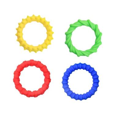 Imagem de Dynwave 4x Pulseira sensorial Fidget Sensorial Brinquedos silenciosos Novidade Habilidades motoras finas Brinquedo sensorial Fidgets silenciosos para